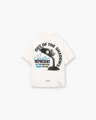 Out Of The Shadows T-Shirt - Flat White