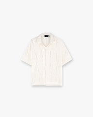 All Over Crochet Shirt - Off White