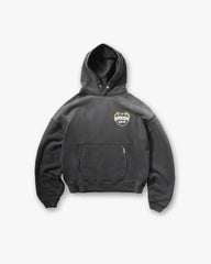 Represent Angel Border Hoodie - Stained Black