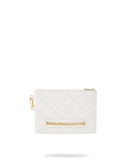 RIVIERA LE BLANC GOLD CHAIN SHARK CROSSOVER CLUTCH