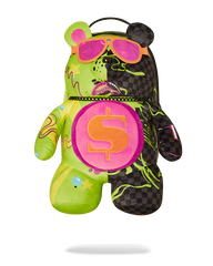 SLIME DIME MONEYBEAR TEDDYBEAR ON BACKPACK