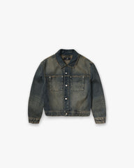 Denim Trucker - Blue Cream