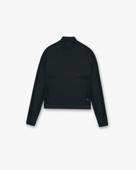 247 Sculpt Seamless Quarter Zip Jacket - Black