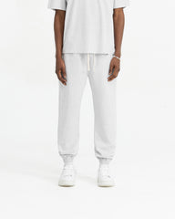 Initial Cuffed Sweatpant - Ice Grey Marl