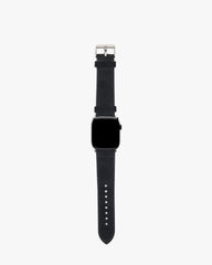 Suede Watch Strap - Jet Black