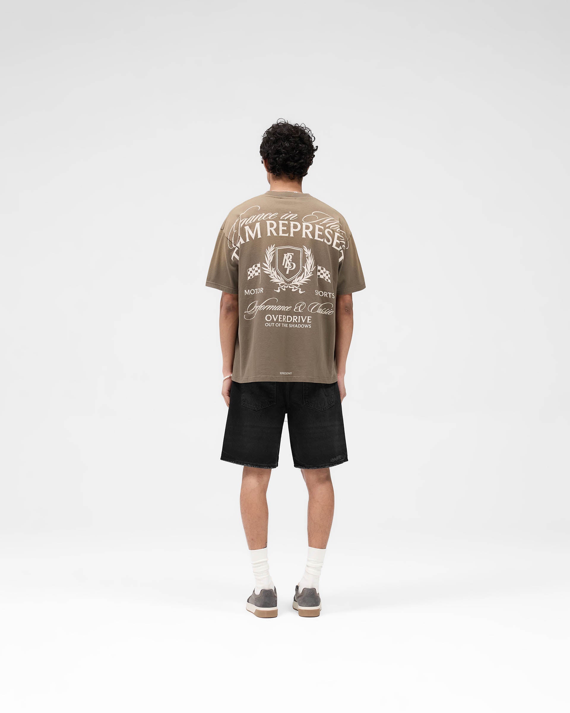 R10T Tailored Denim Shorts - Black