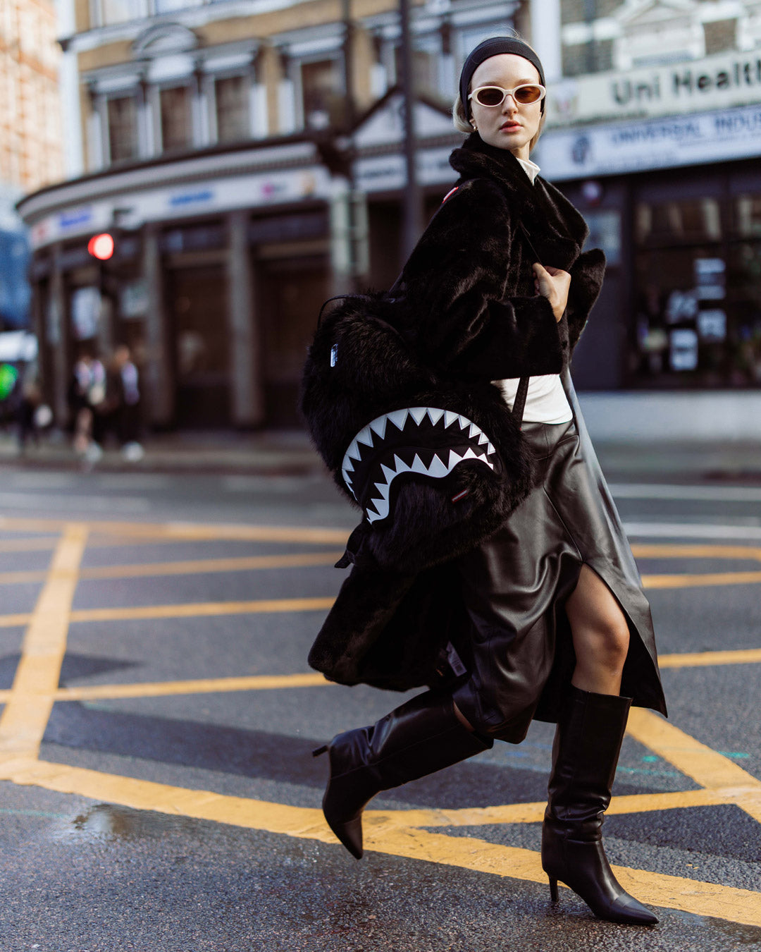FURZILLA SHARK (NIGHT) BACKPACK