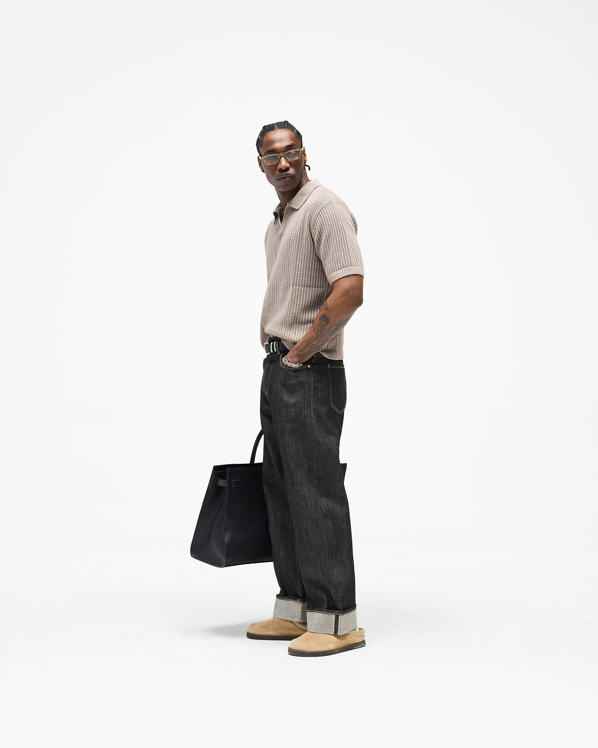 Selvedge Denim - Midnight Black
