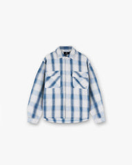 Season Flannel Shirt - Mid Blue