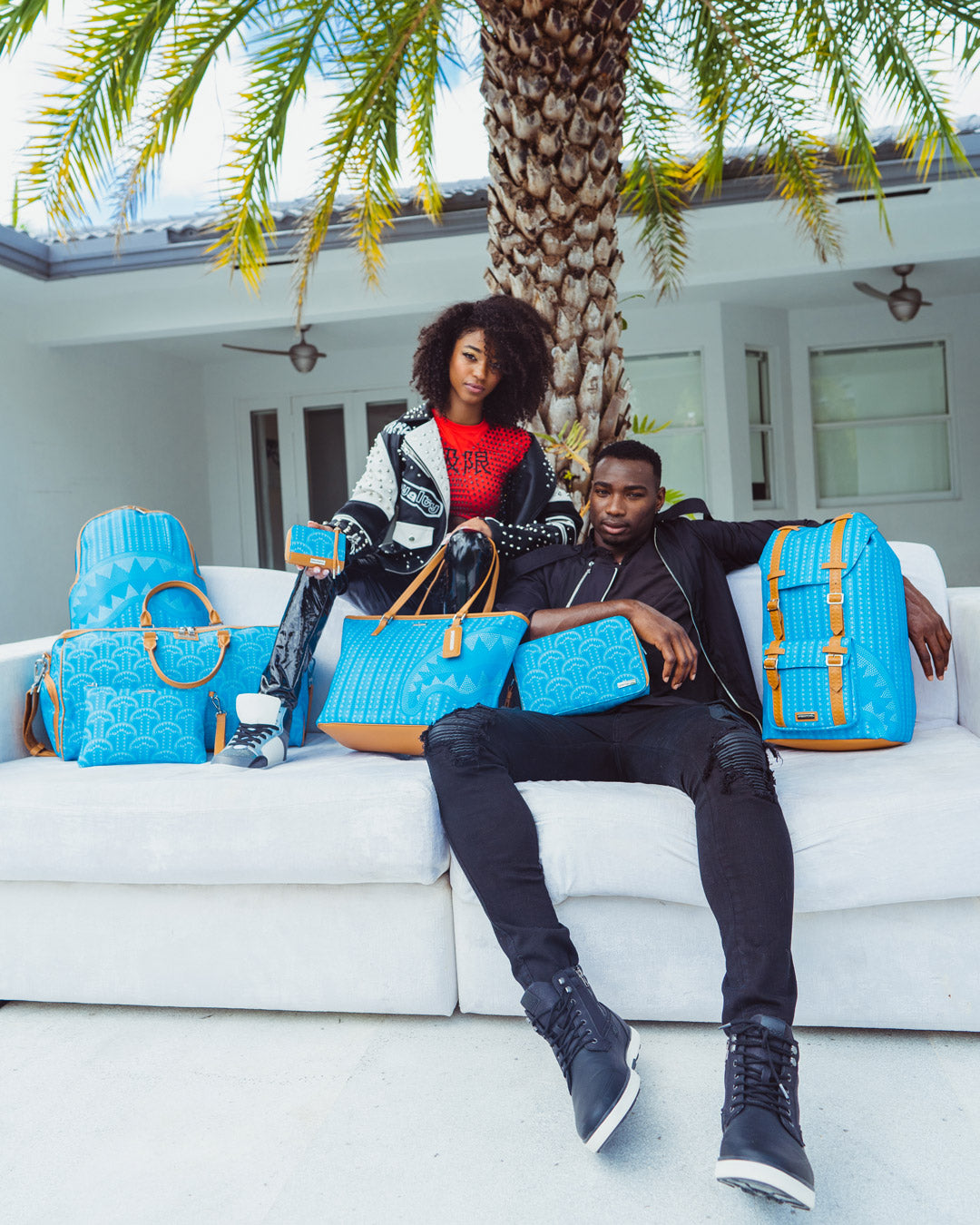 ILLUCHAINS TURQ HILLS BACKPACK