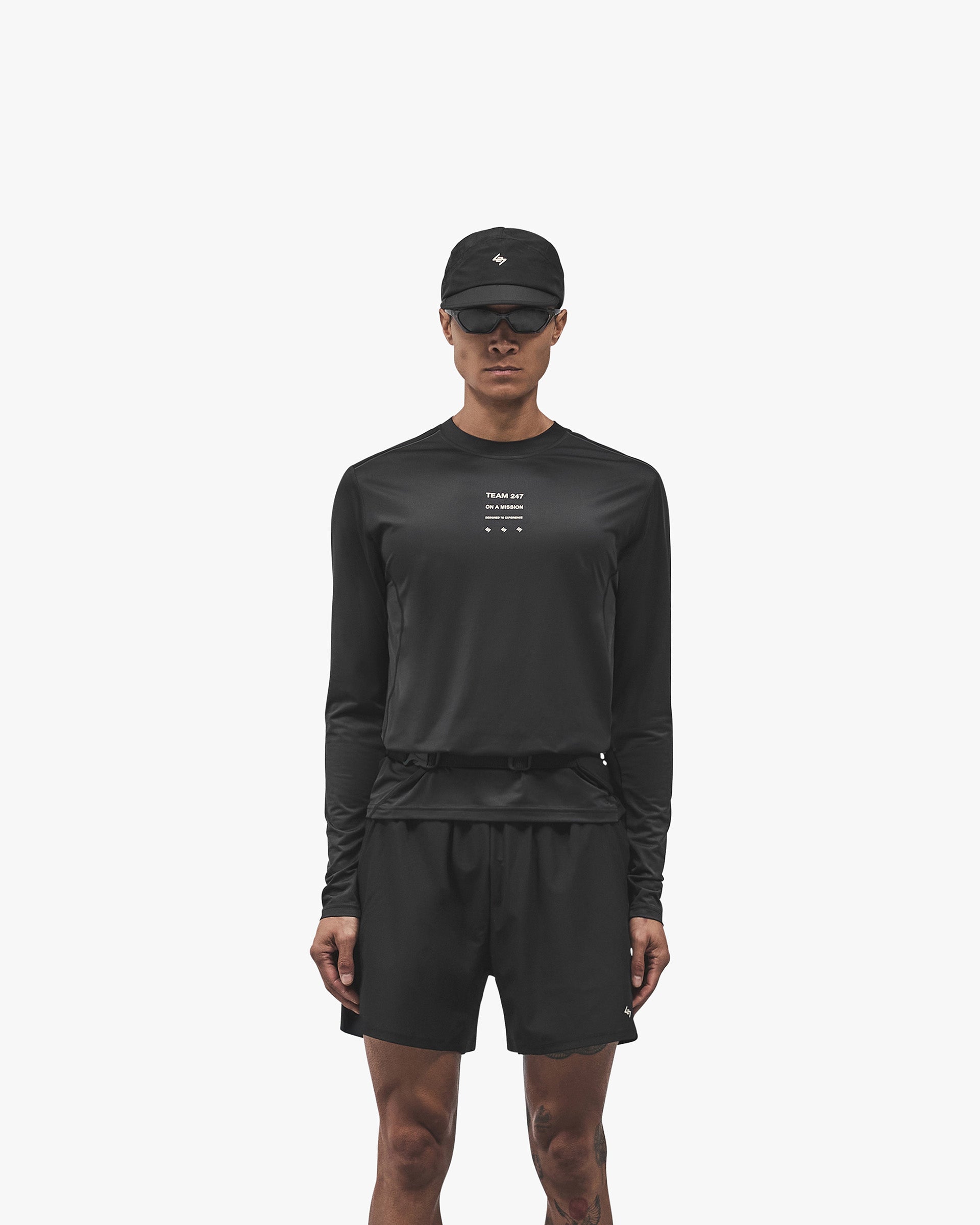 247 Trail Long Sleeve T-Shirt - Black