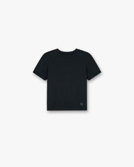 247 Ease Seamless Perforated T-Shirt - Black