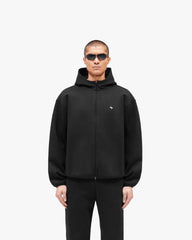 247 Form Zip Hoodie - Jet Black
