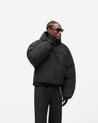 Arch Pullover Puffer - Jet Black