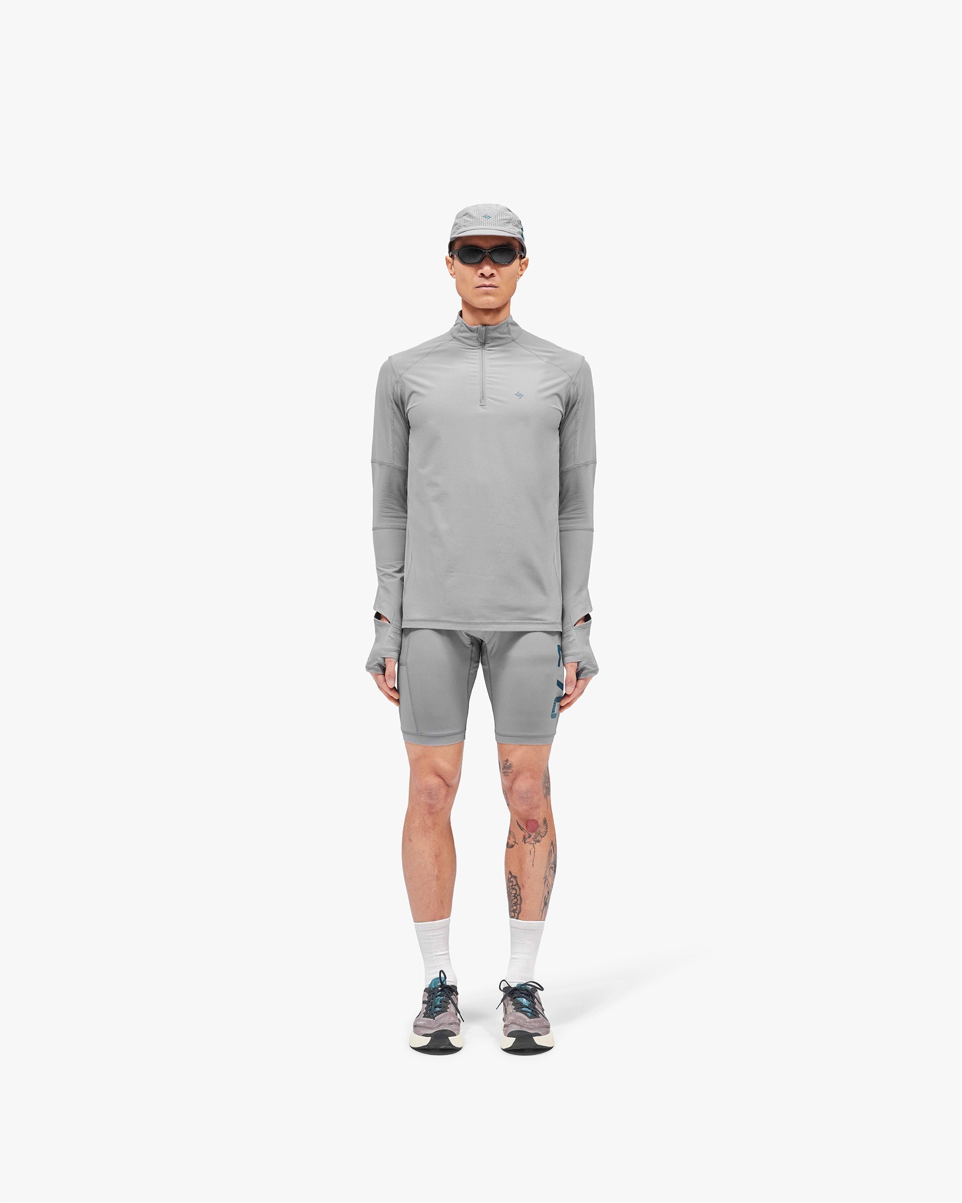 247 Run Quarter Zip - Graphite Grey