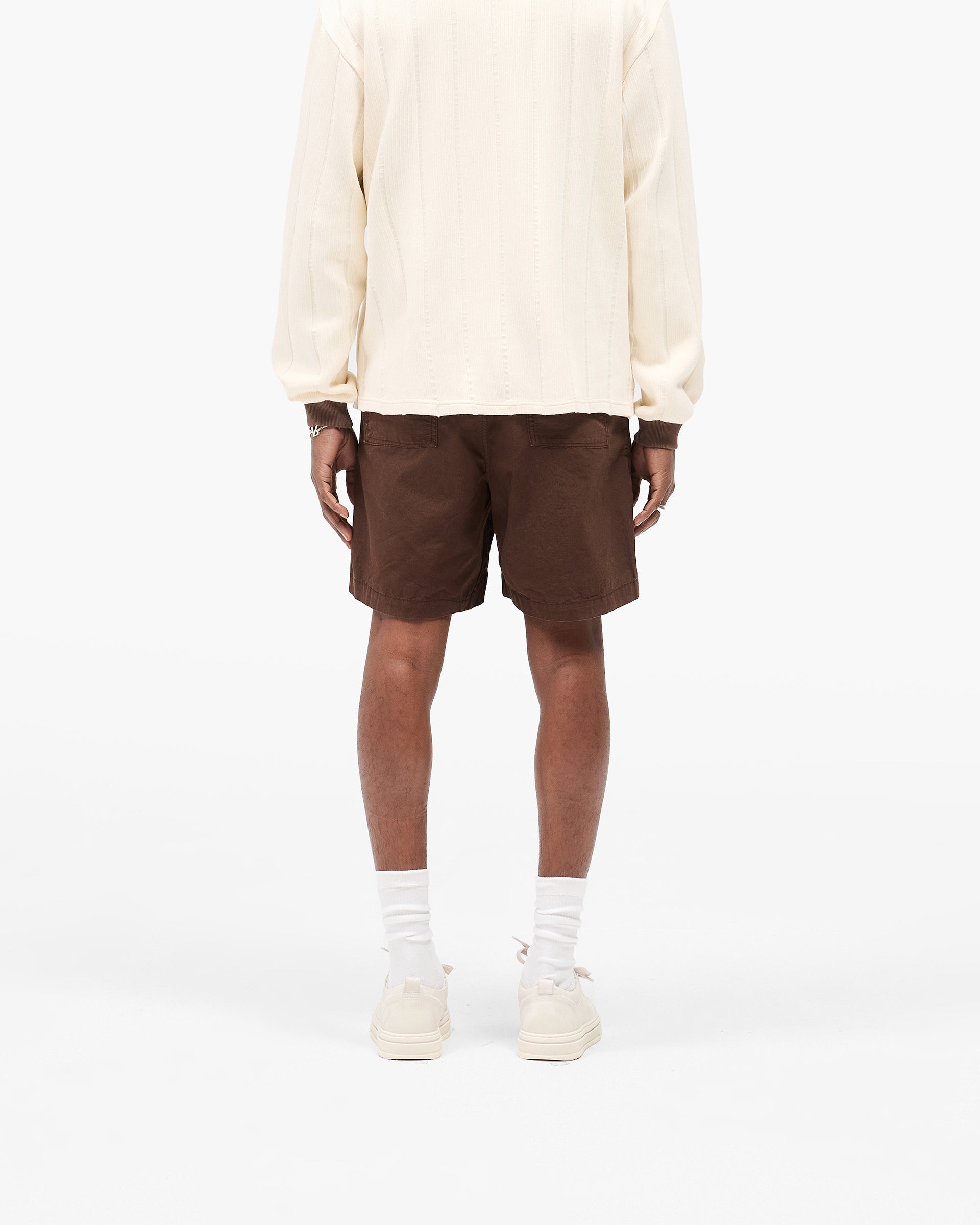 Front Pocket Cargo Short - Tobacco