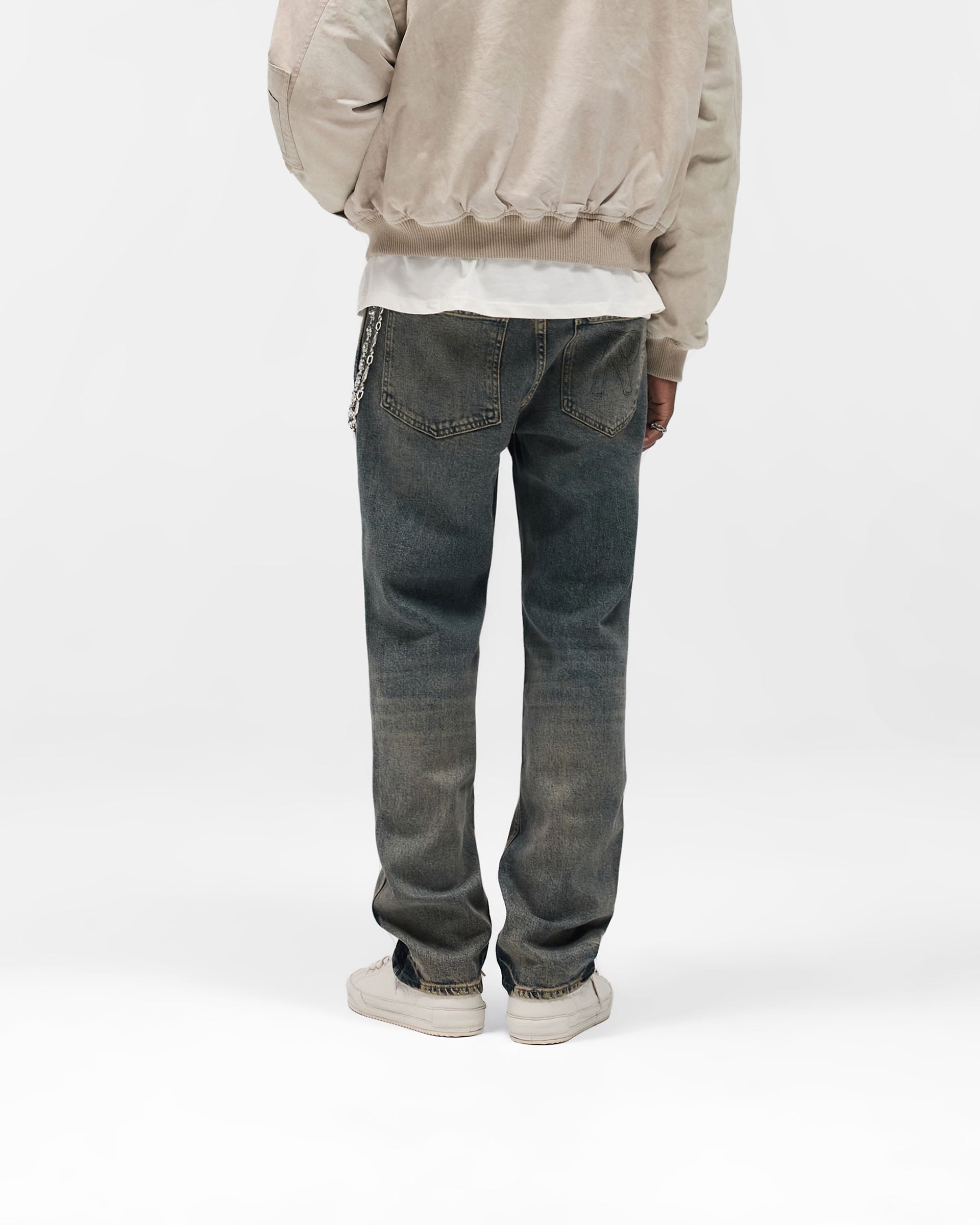 R1 Slim Denim - Blue Cream