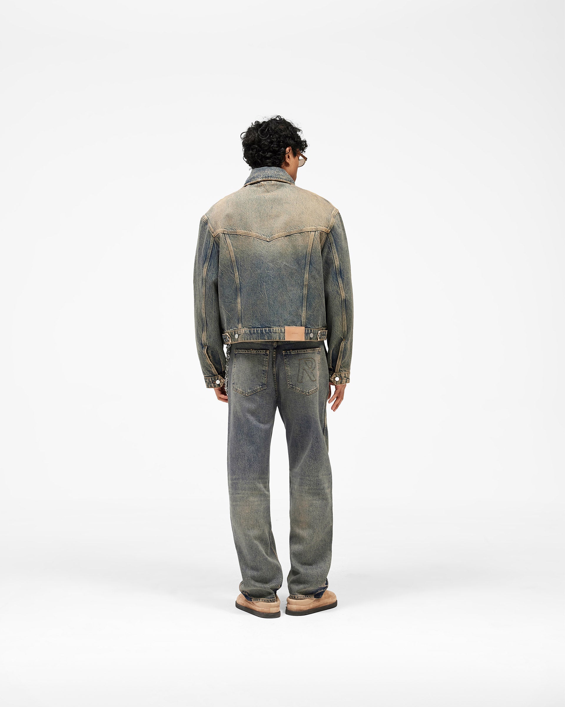 R3 Baggy Denim - Blue Cream