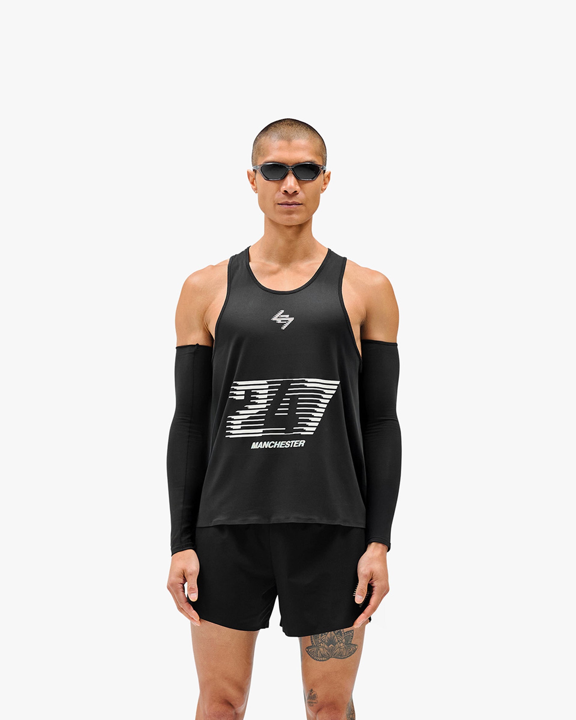 247 Manchester Singlet - Black
