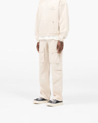 Front Pocket Cargo Pant - Champagne