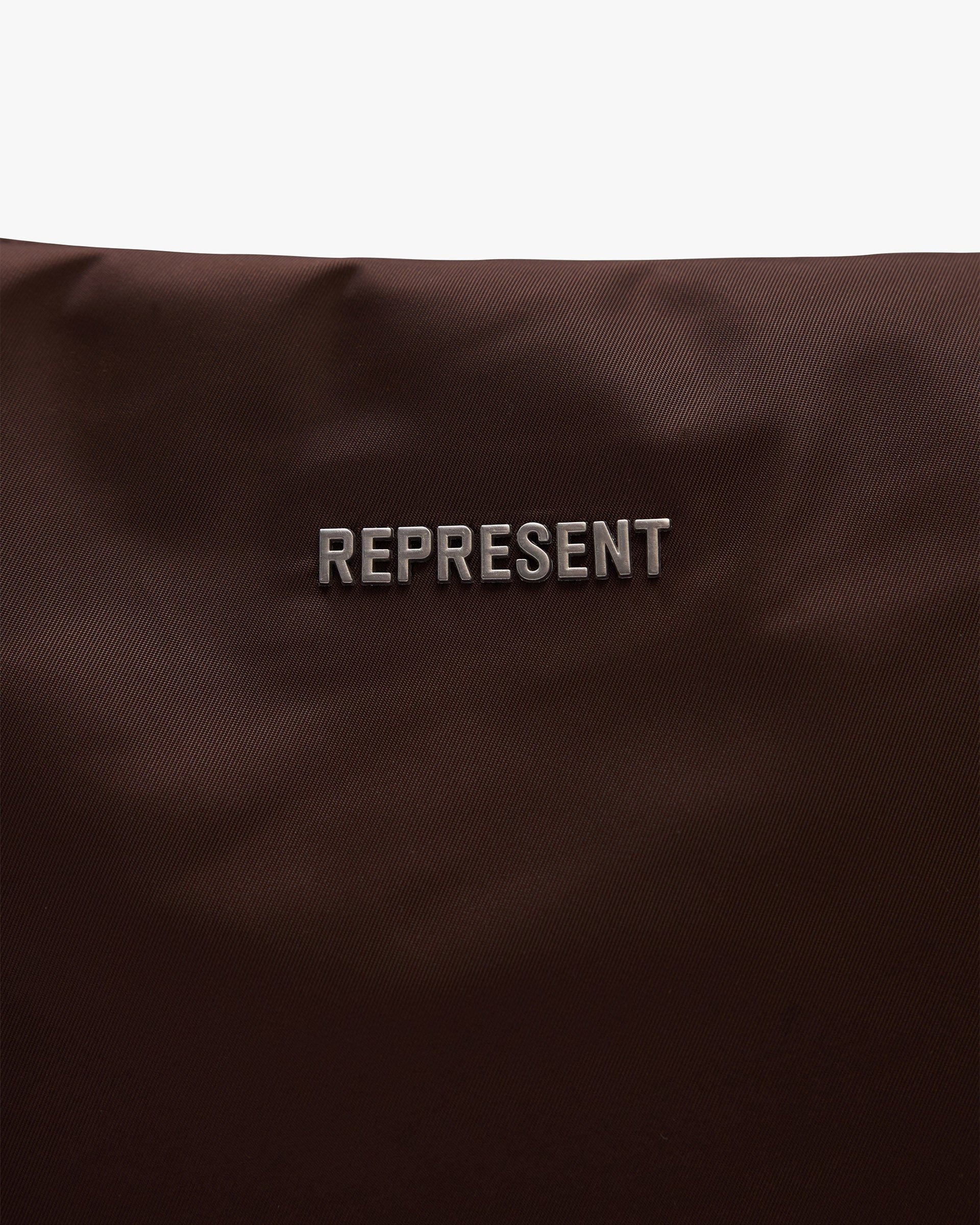 Padded Sling Bag - Dark Brown