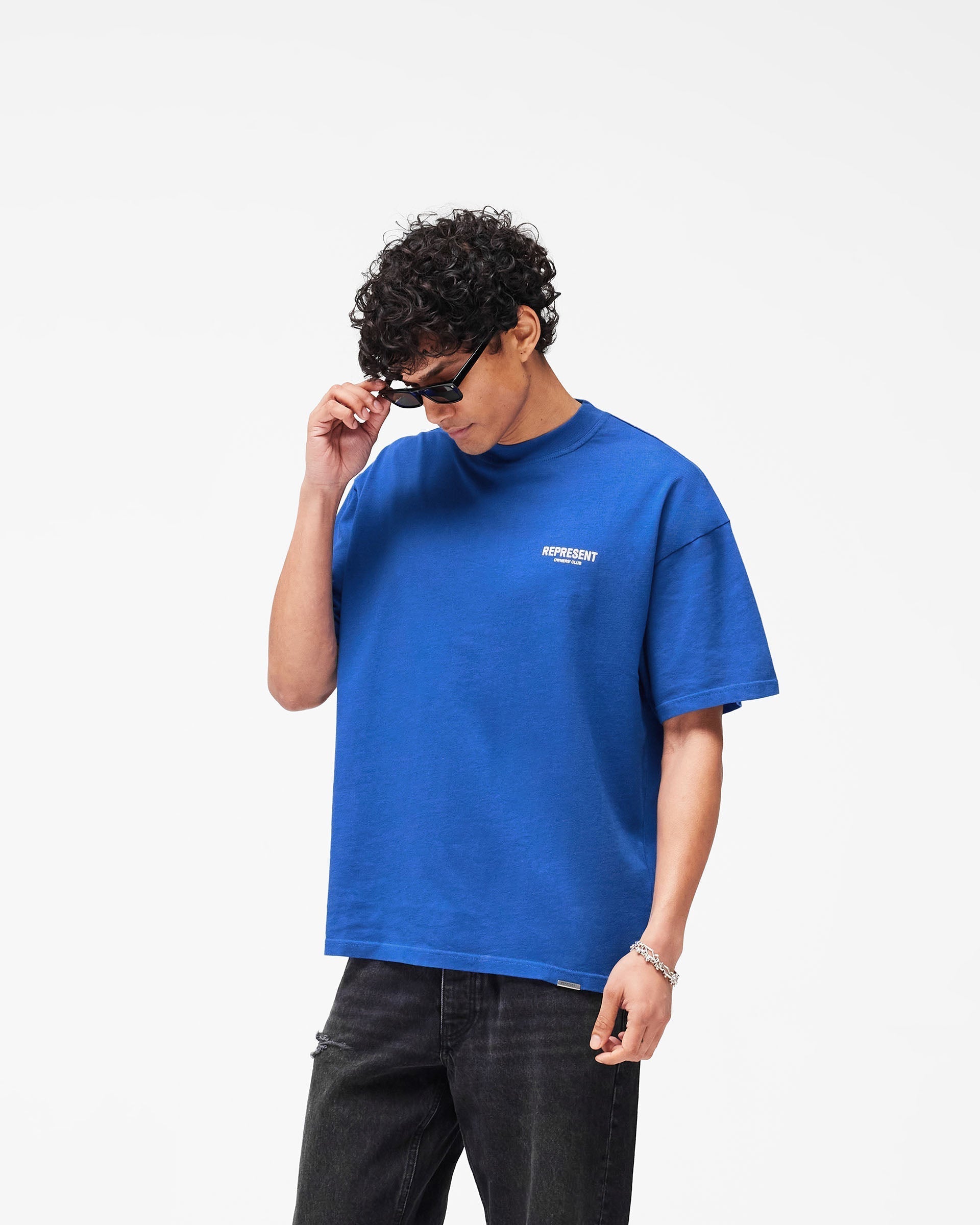 Represent Owners Club T-Shirt - Cobalt