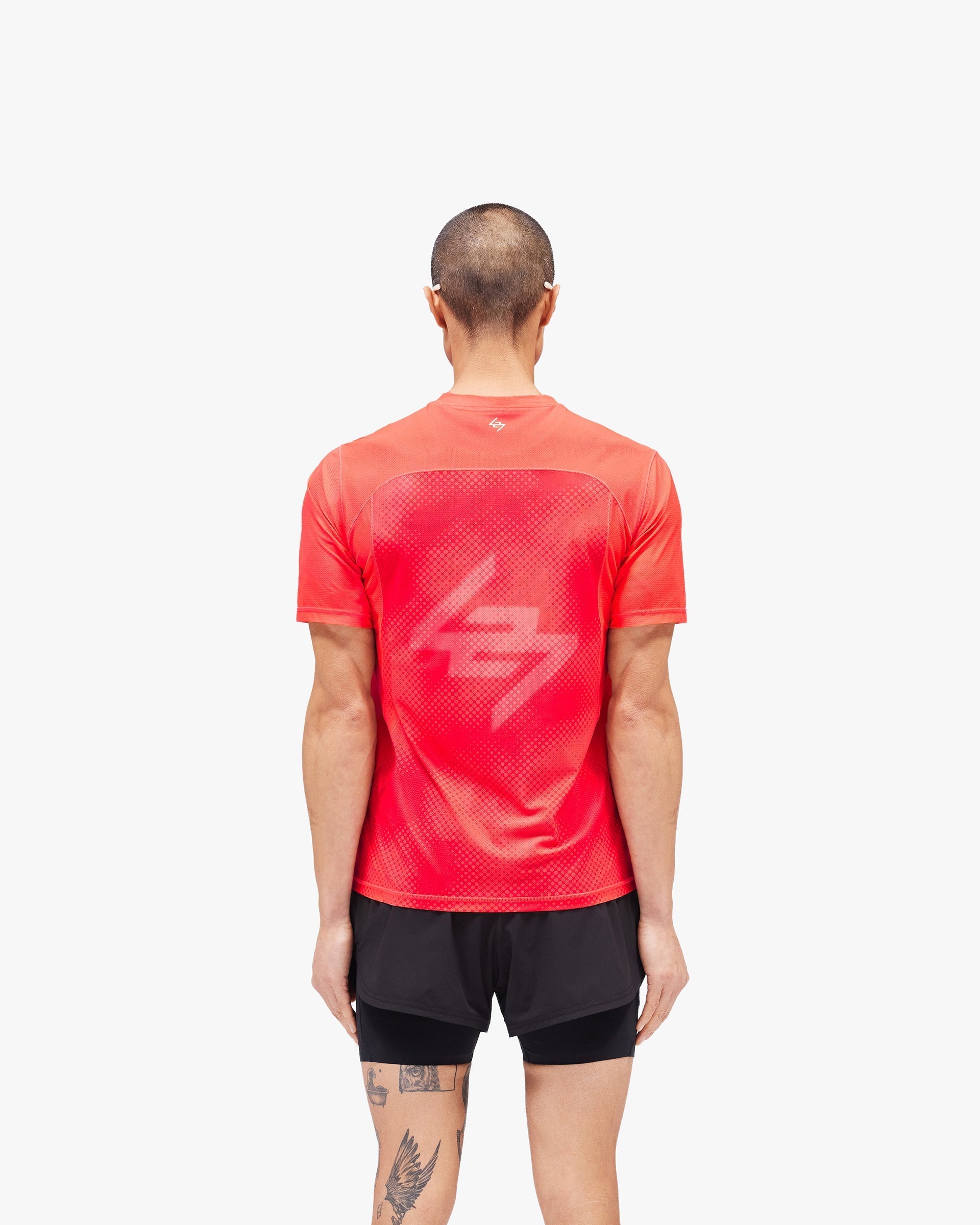 247 Hybrid T-Shirt - Red Fade Out
