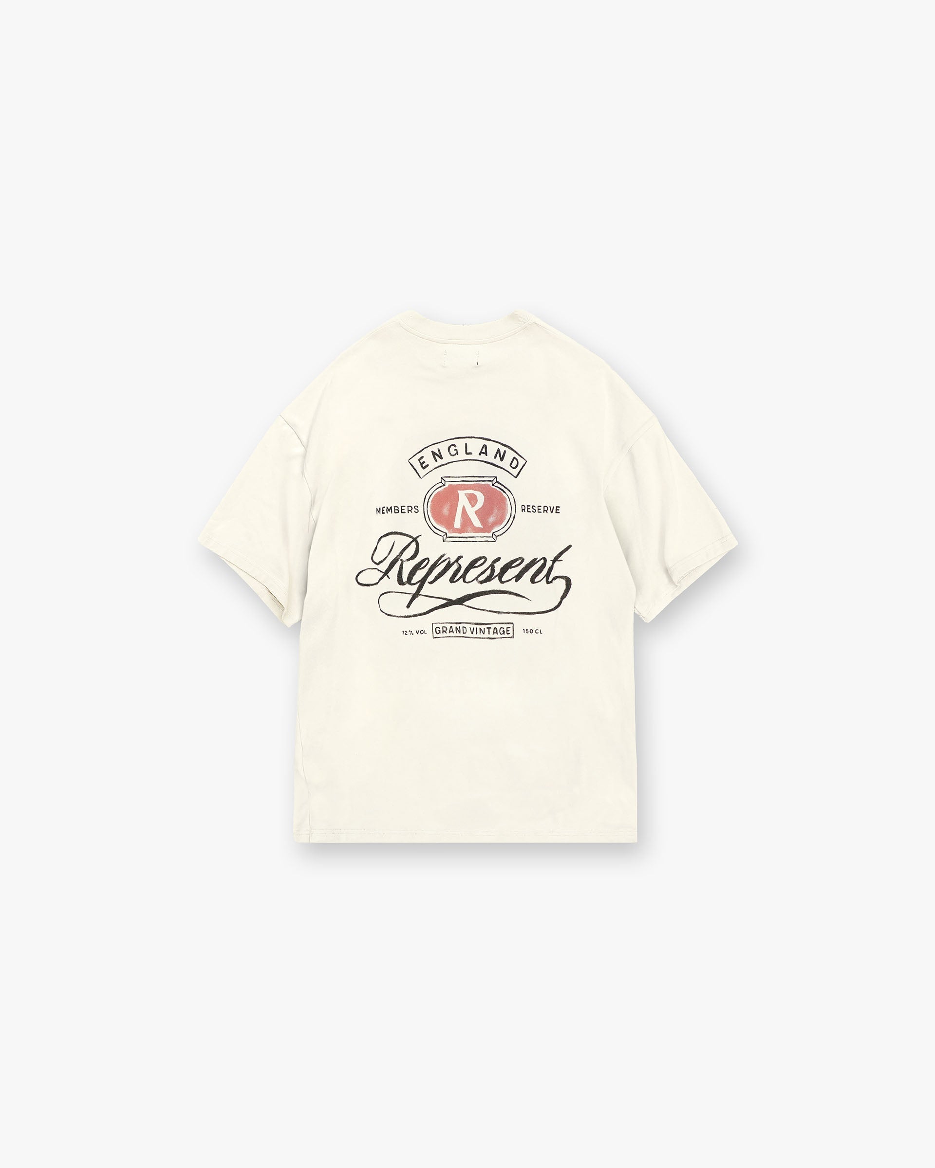 Grand Vintage Hand Drawn T-Shirt - Aged White