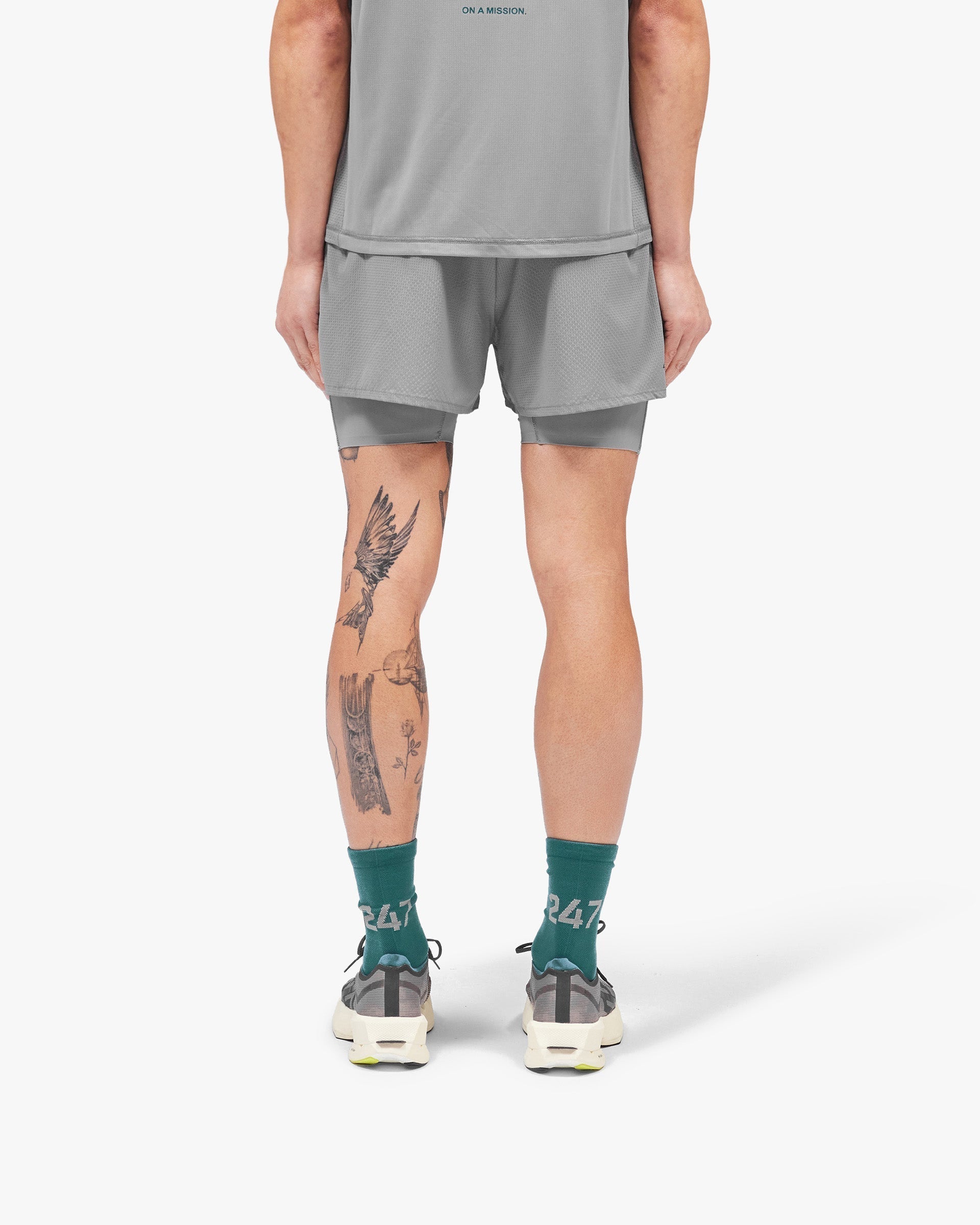 247 Trail Short - Graphite Grey
