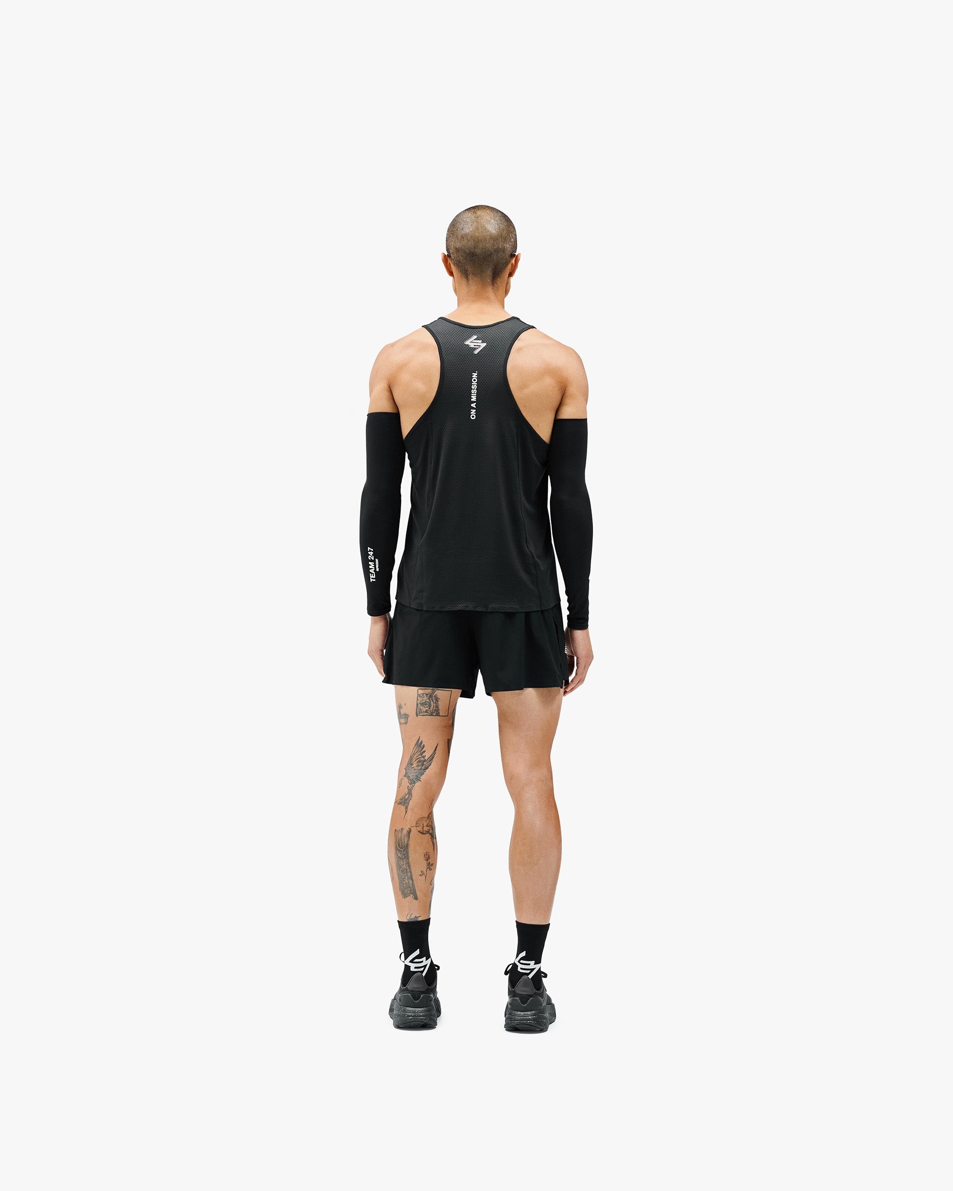 247 Manchester Singlet - Black
