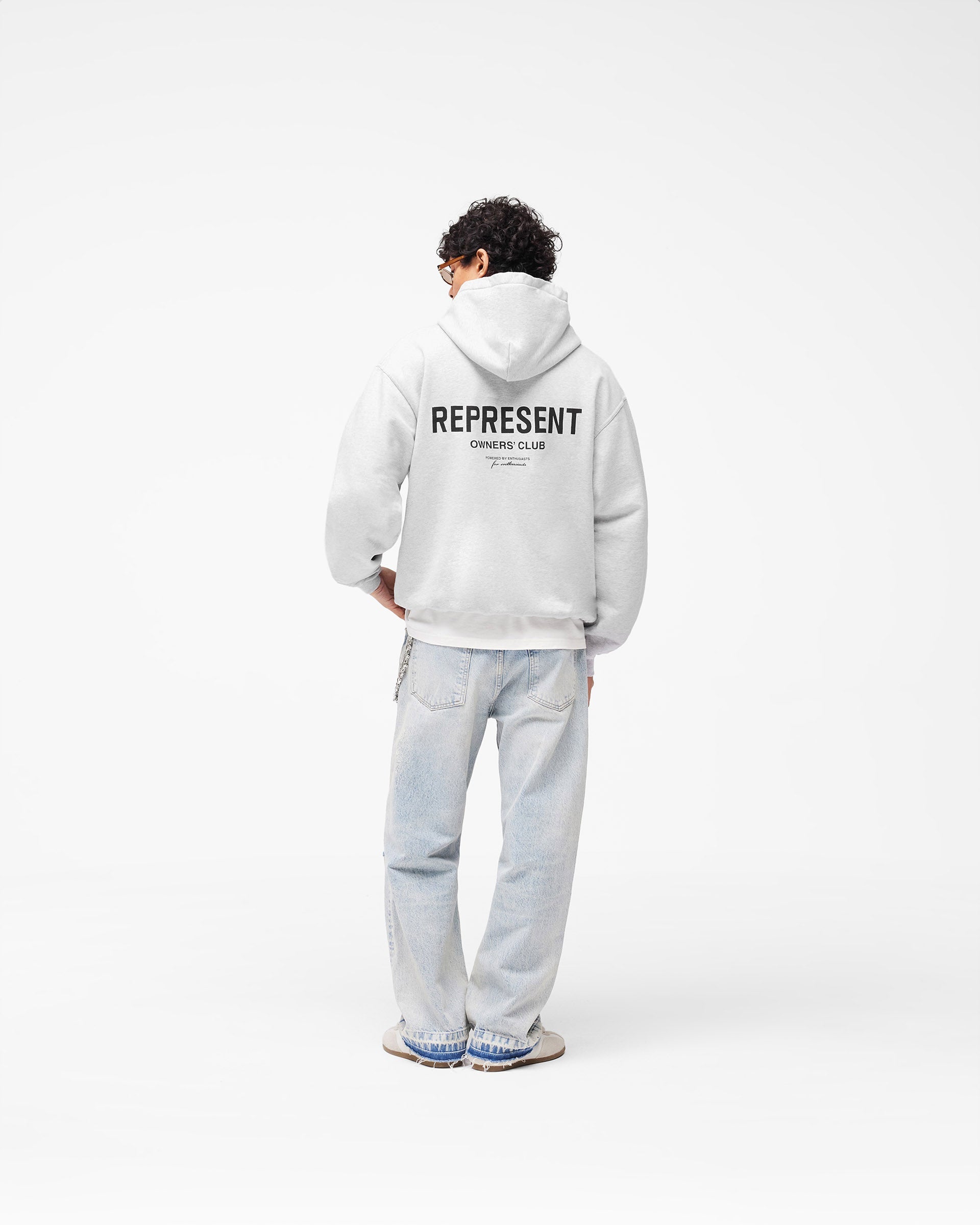 Represent Owners Club Hoodie - Ash Grey