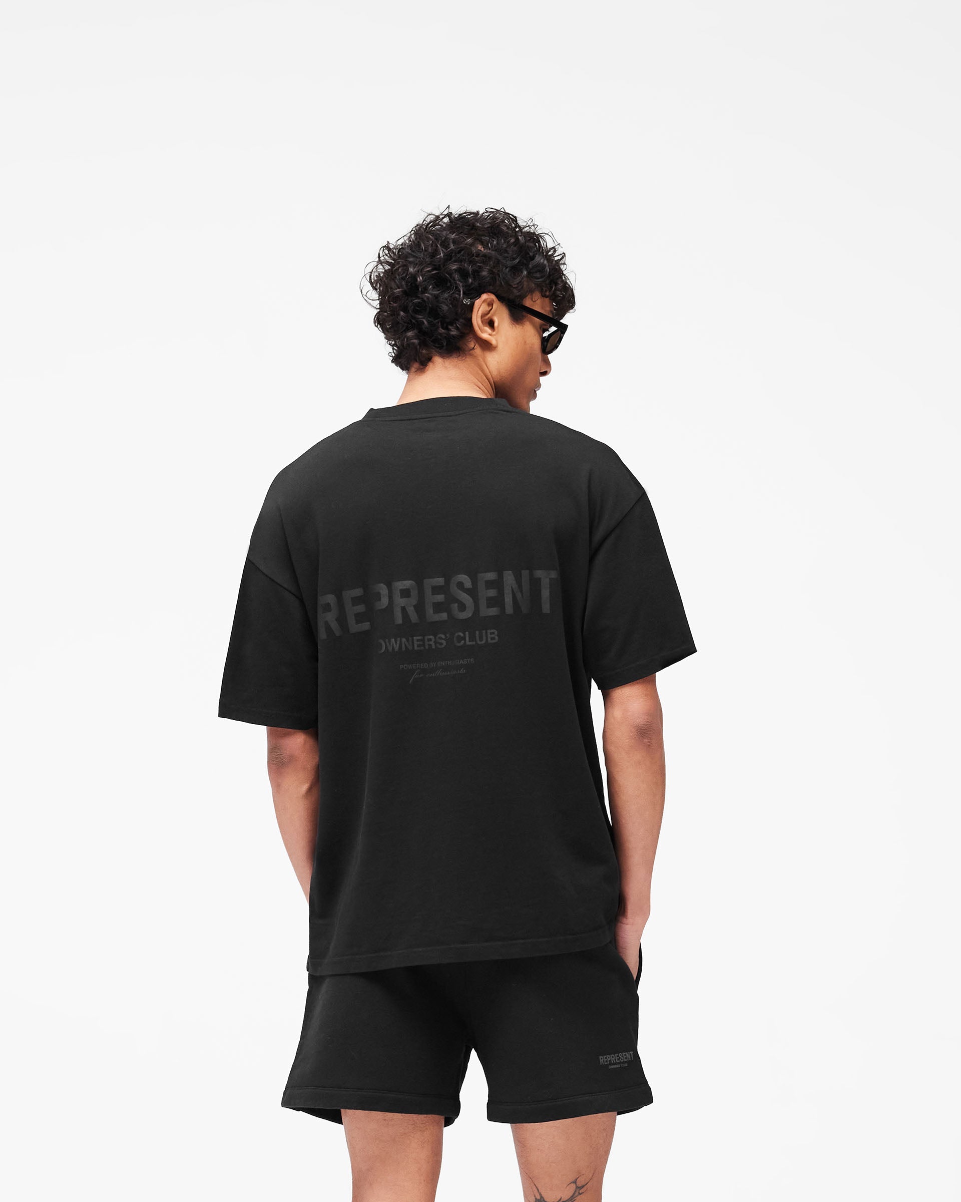 Represent Owners Club T-Shirt - Black Matte
