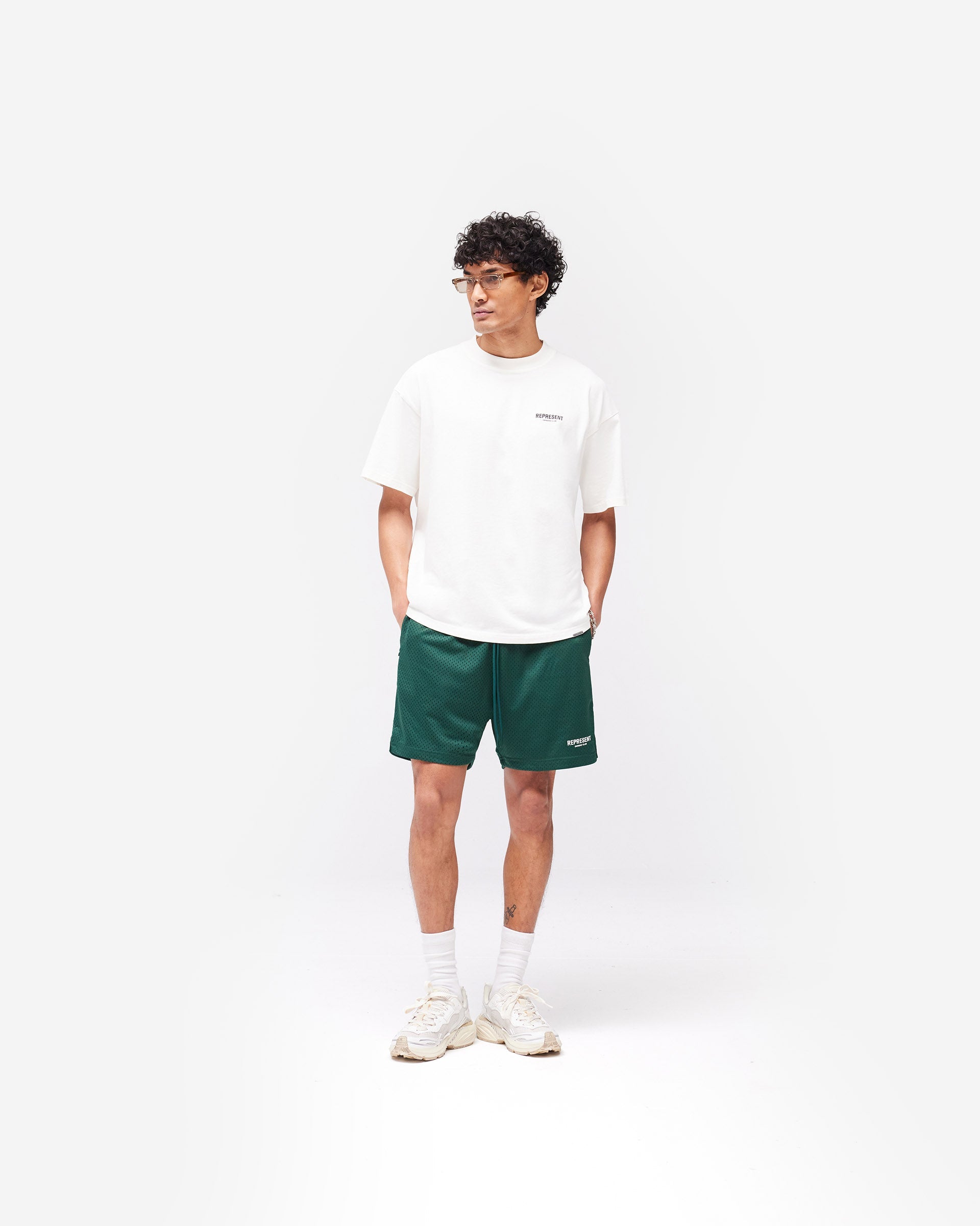 Represent Owners Club T-Shirt - Flat White