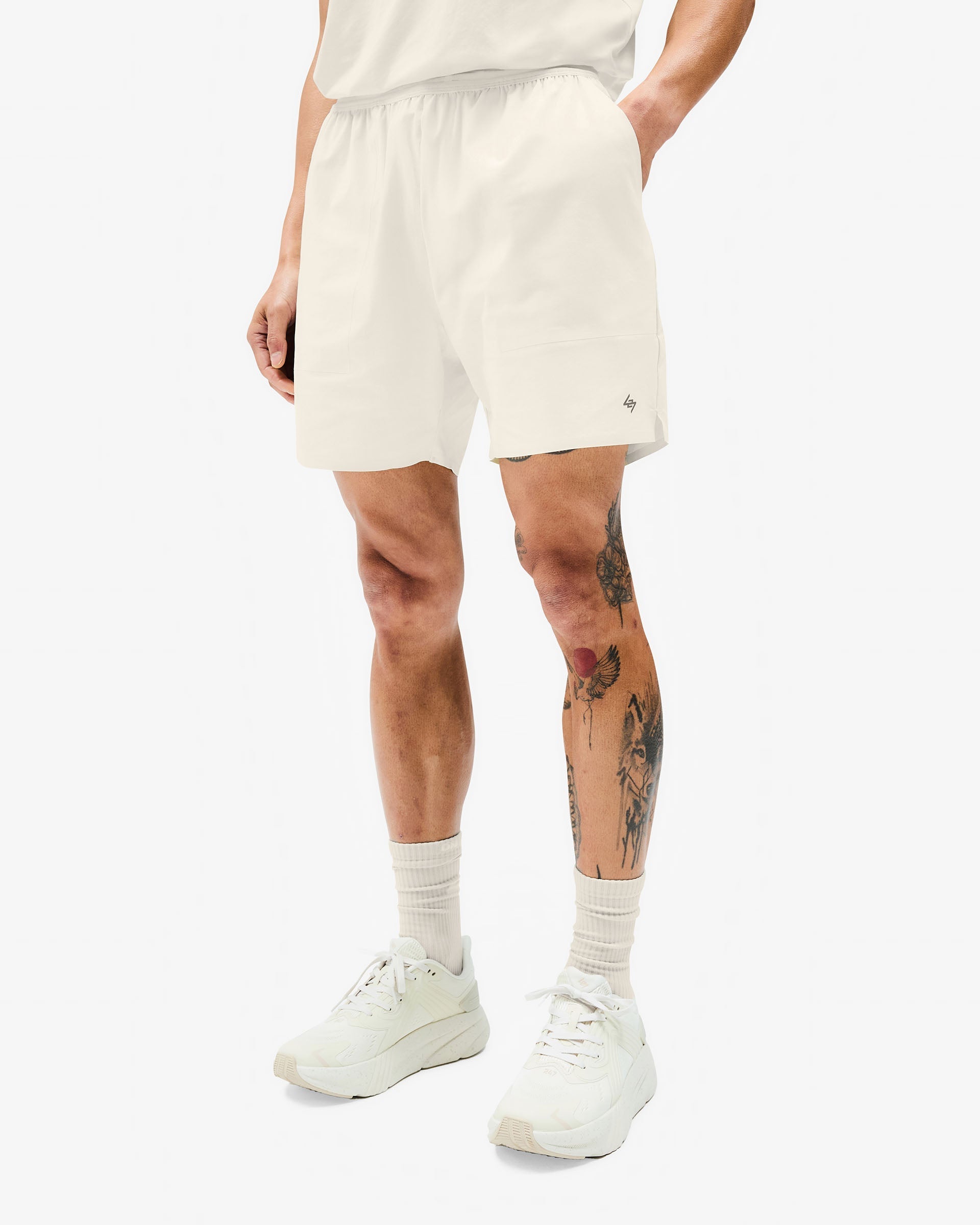 Team 247 Fused Shorts - Cream