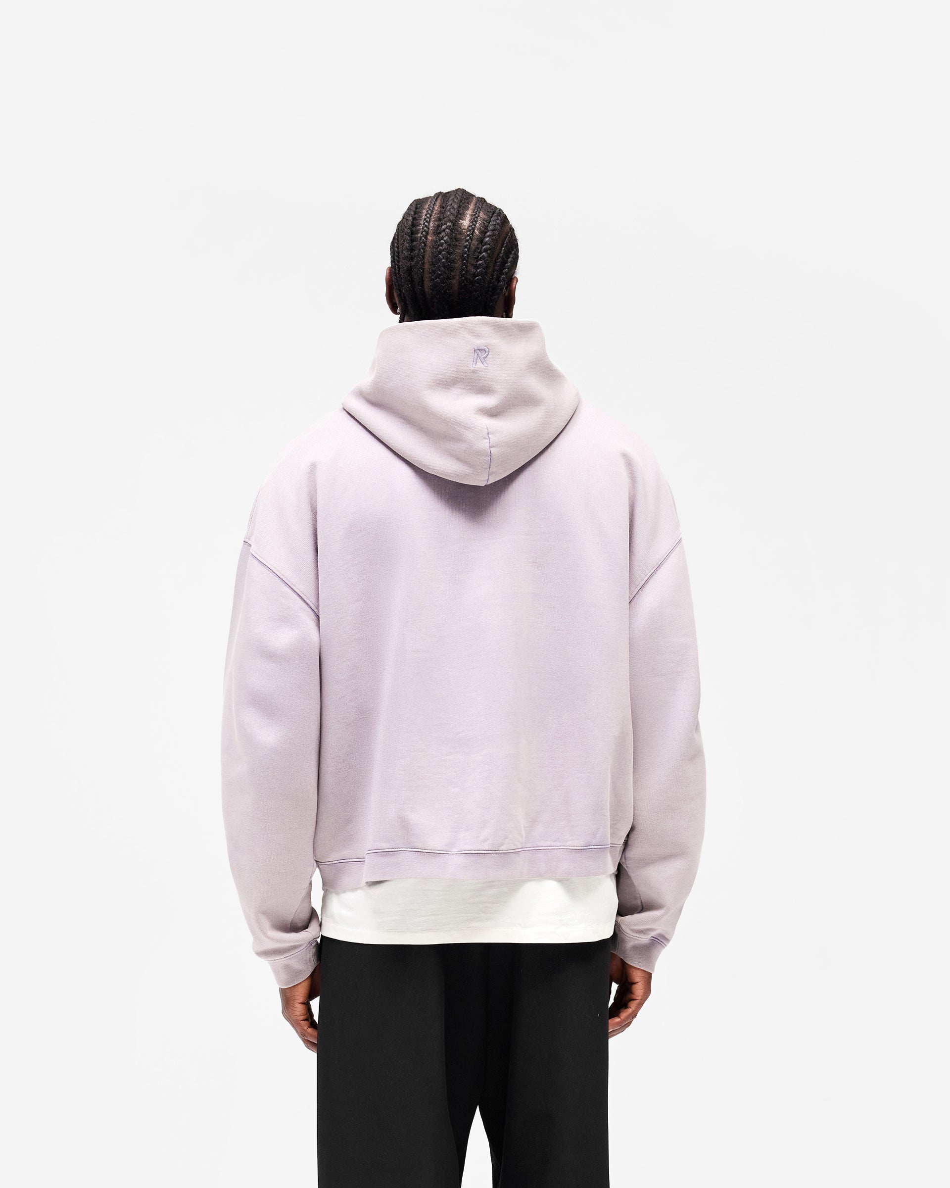 Initial Boxy Hoodie - Mist