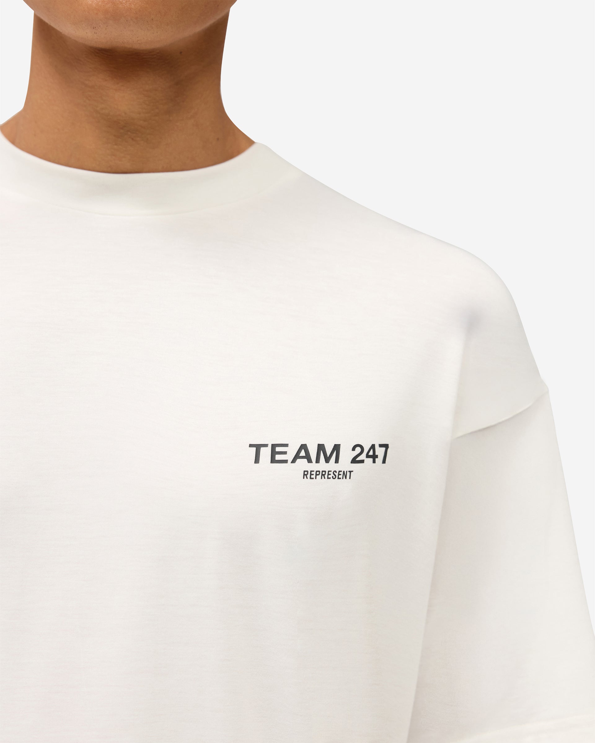 Team 247 Oversized T-Shirt - Flat White