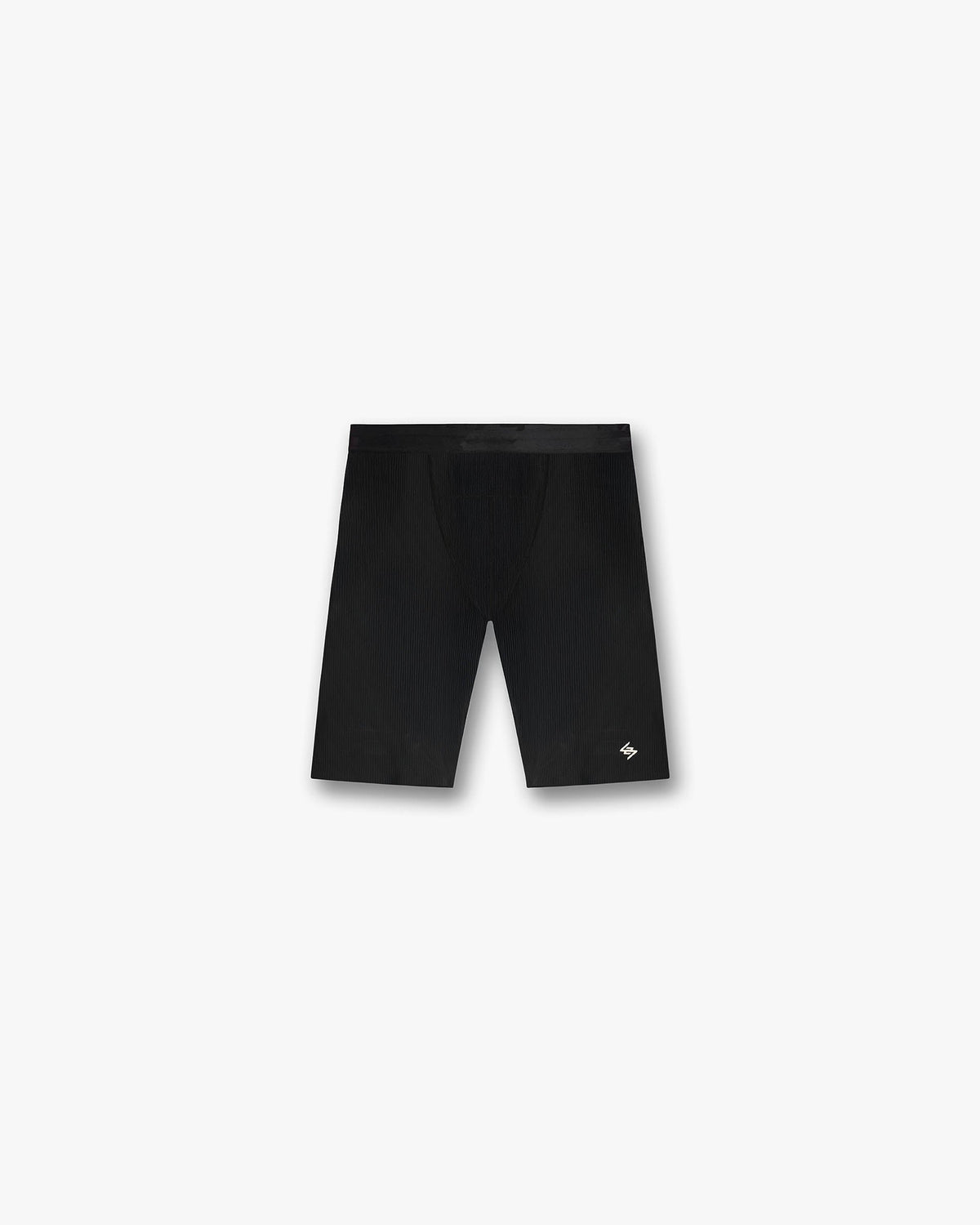 247 Ribbed Half Tight - Black