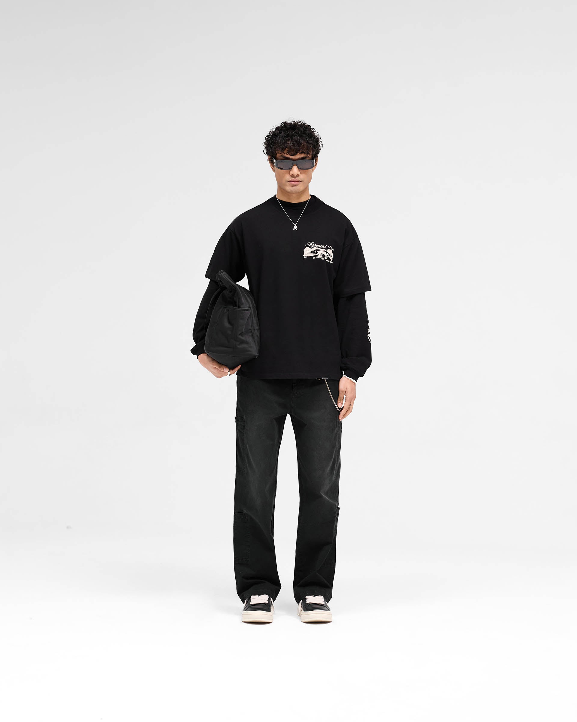 Raceway T-Shirt - Jet Black