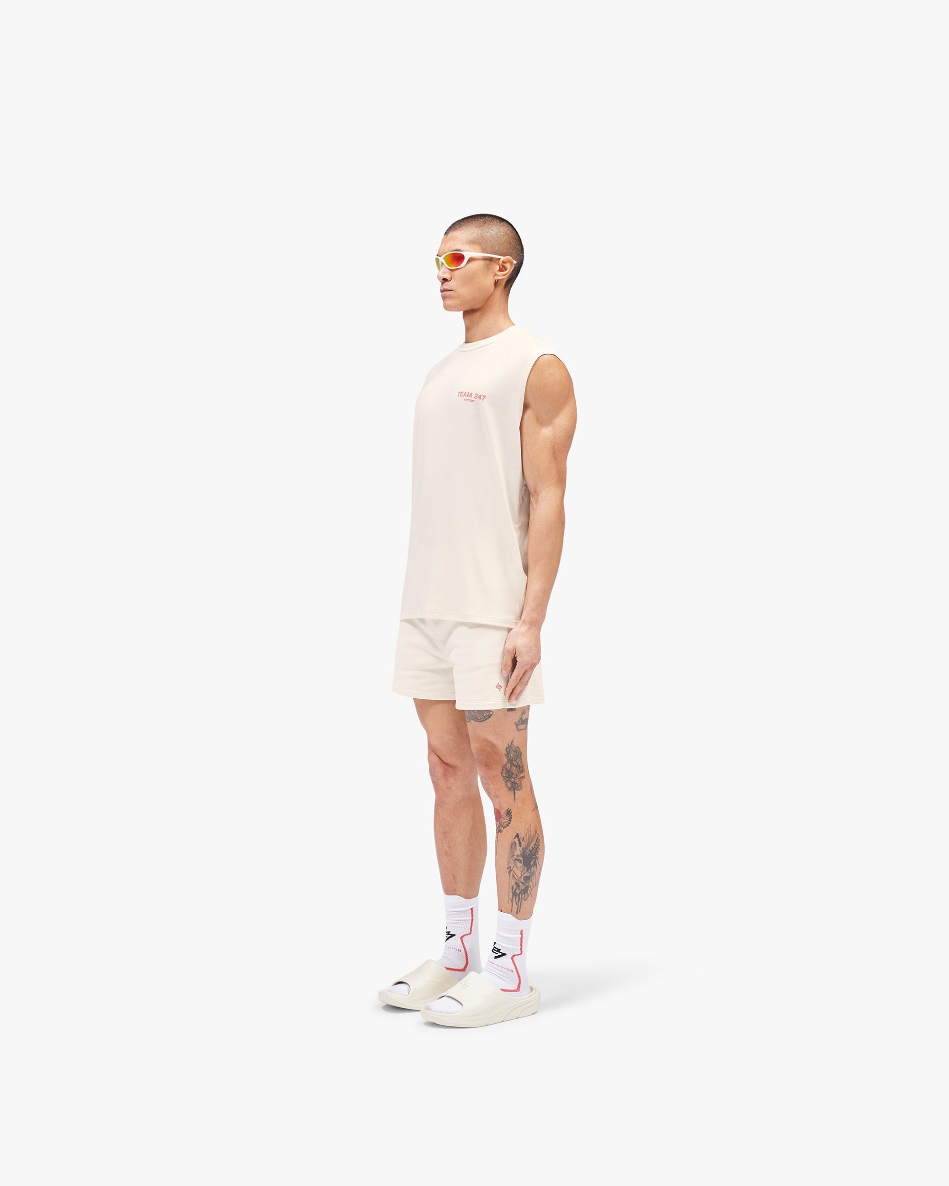 Team 247 Oversized Tank - Cream