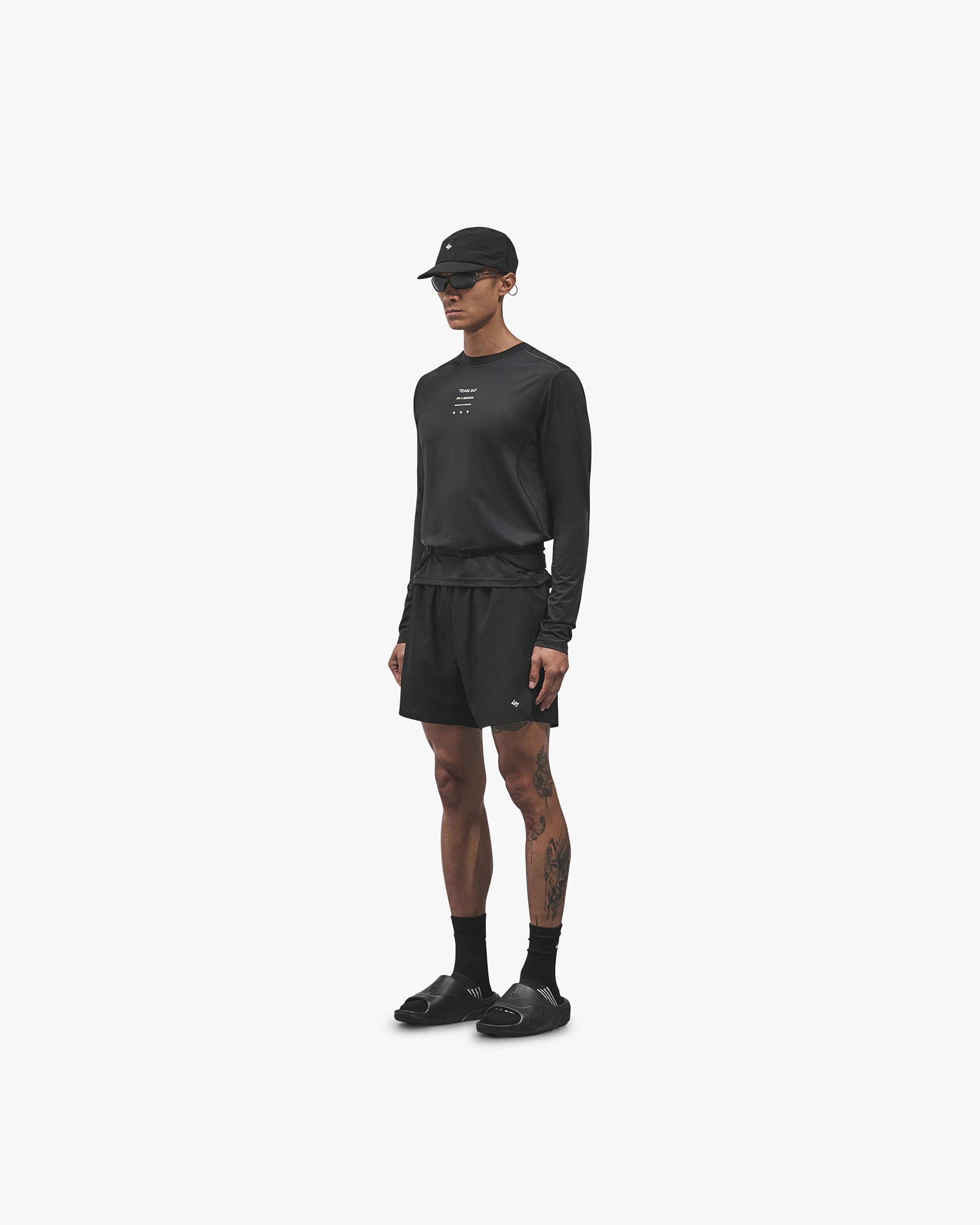 247 Trail Long Sleeve T-Shirt - Black