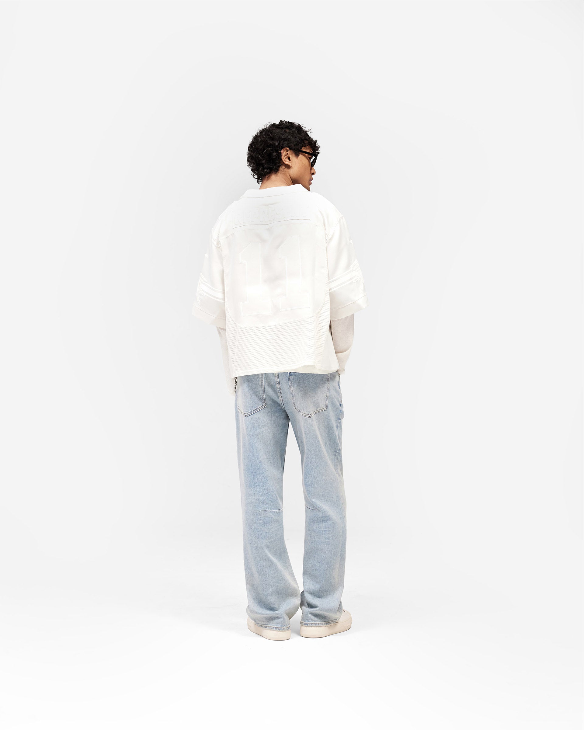 American Football Jersey - Chalk