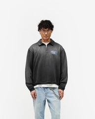 Nothing Faster Quarter Zip Sweatshirt - Stained Black