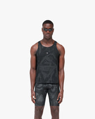 247 Manchester Singlet - Aged Black