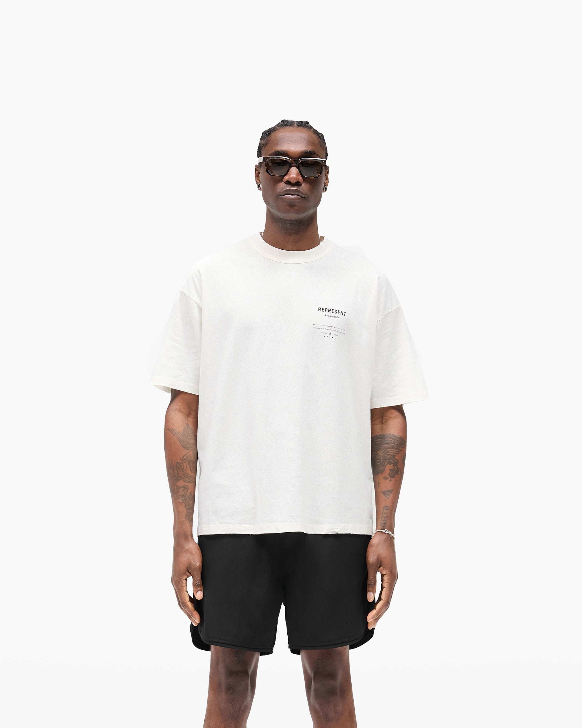 Revere Manor T-Shirt - Aged White