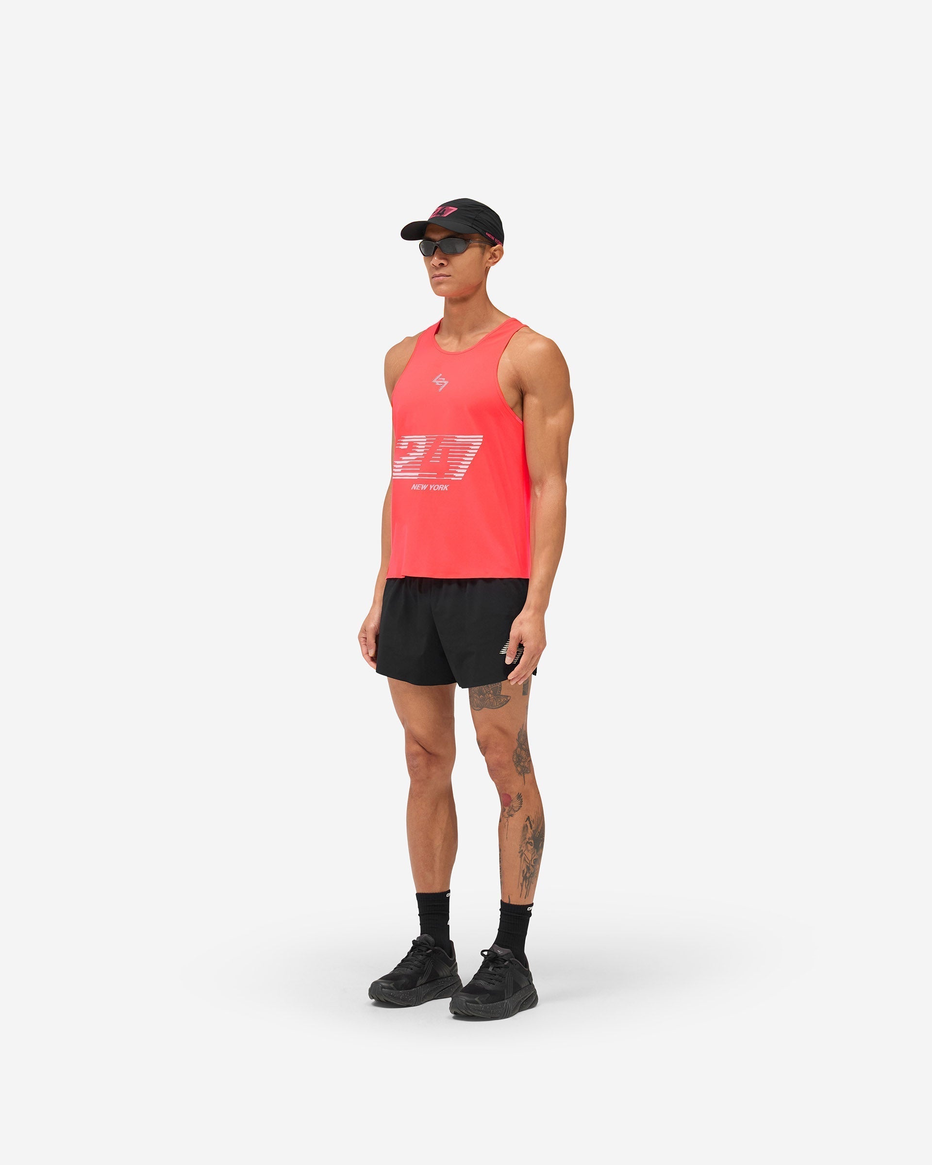 247 New York Singlet - Pink