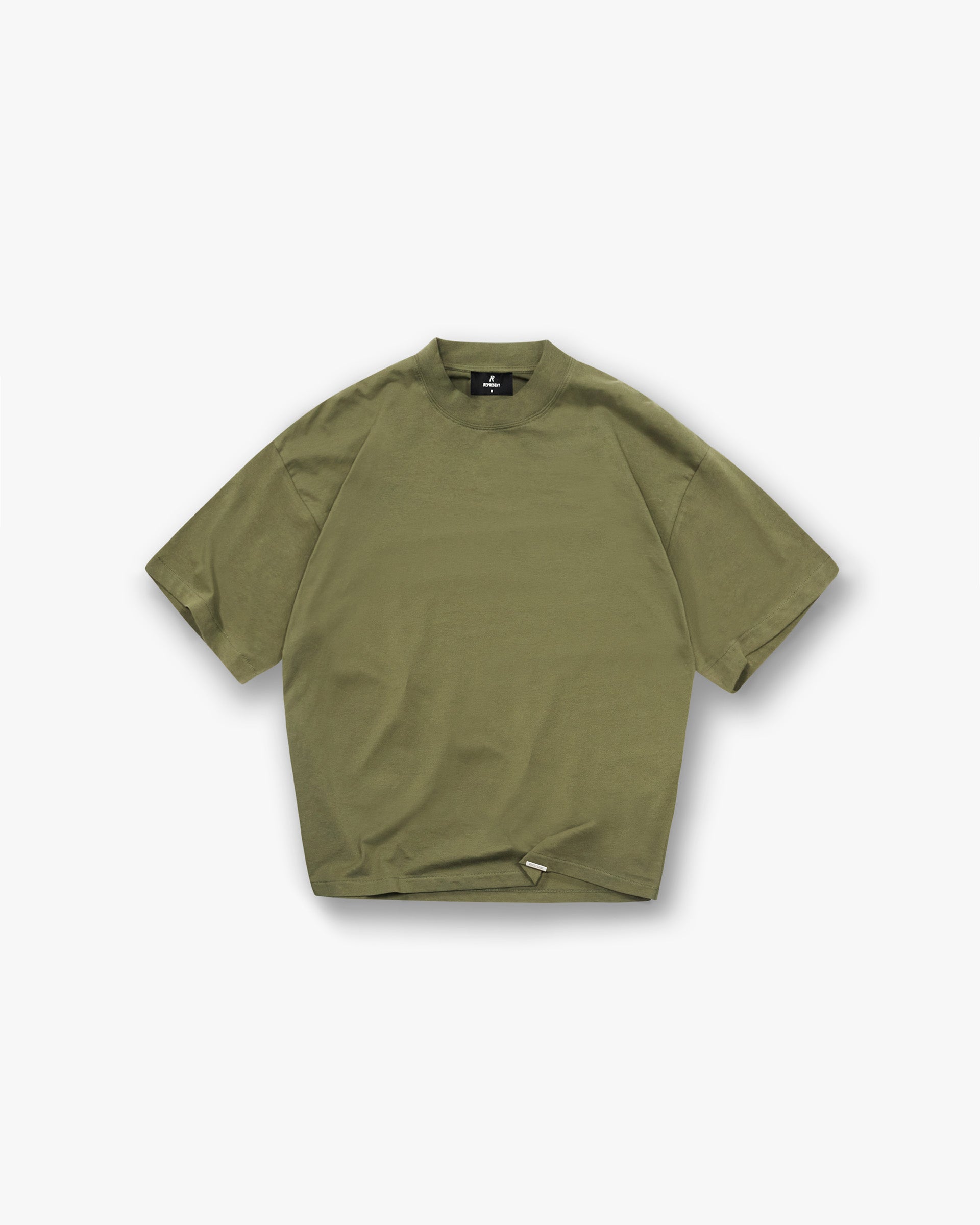 Initial Oversized T-Shirt - Army Green